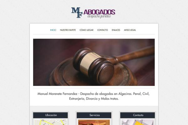 Attorna theme site design template sample