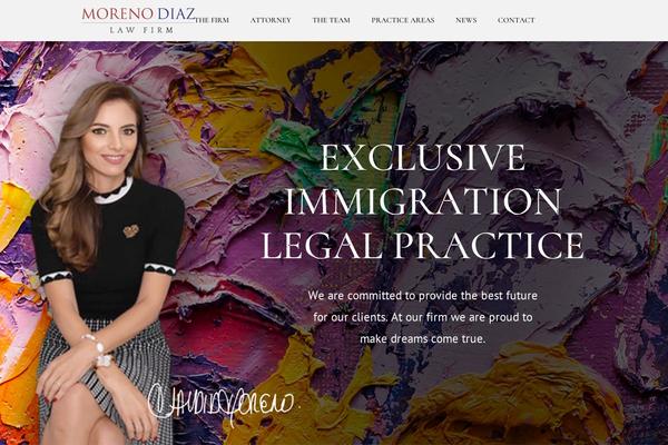 morenodiazlaw.com site used Morenodi
