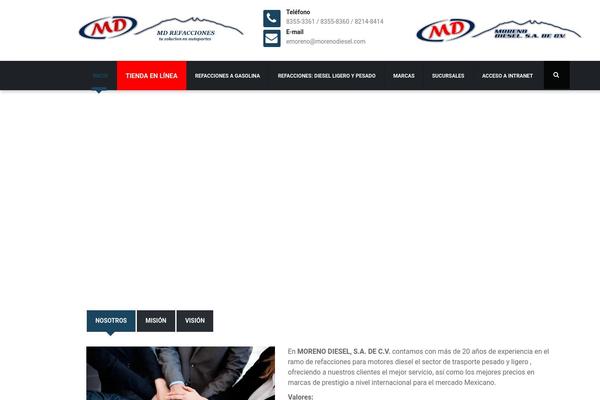 Bizspeak theme site design template sample