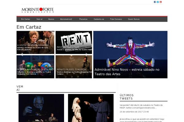 Smart Magazine theme site design template sample