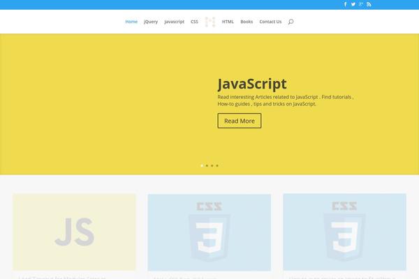 Foxy theme site design template sample