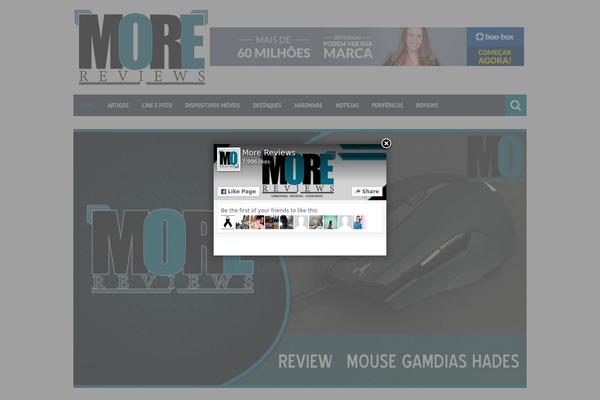 Storm theme site design template sample