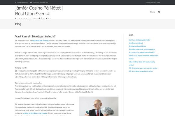 Ultra theme site design template sample