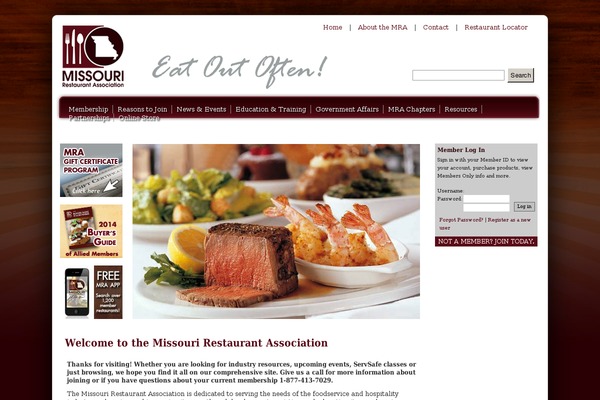 morestaurants.org site used Newgen