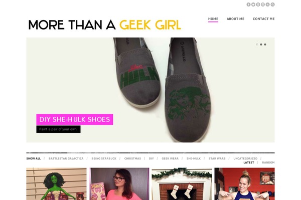Inspire theme site design template sample