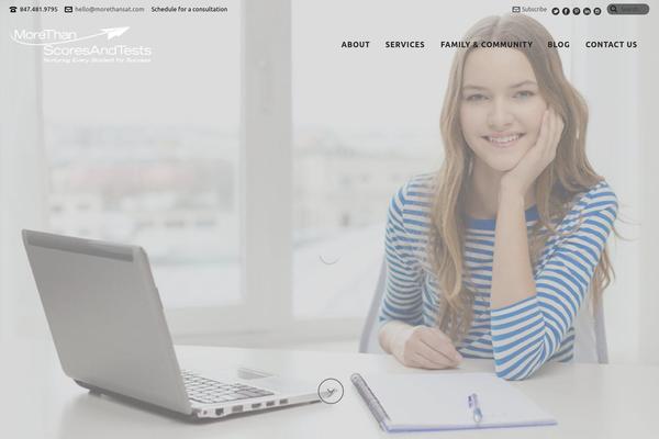 JupiterX theme site design template sample
