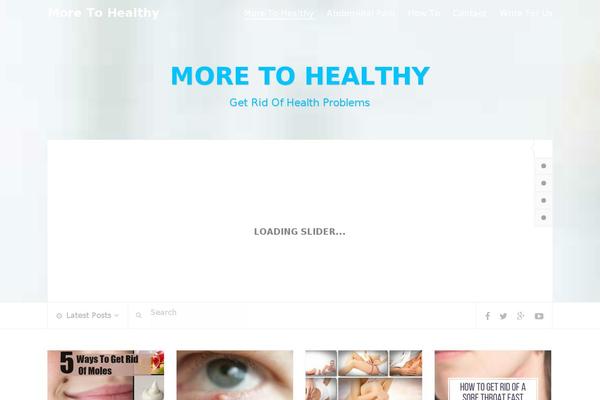 moretohealthy.com site used Editorial Plus