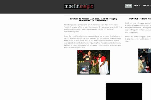 Action theme site design template sample