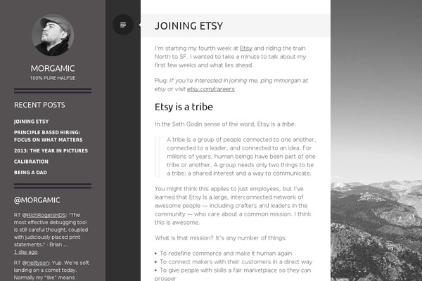 Site using Ie-sitemode plugin