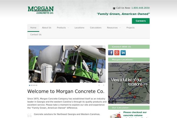 Spectrum theme site design template sample