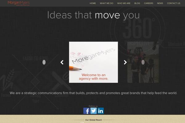 Site using Arconix Portfolio plugin