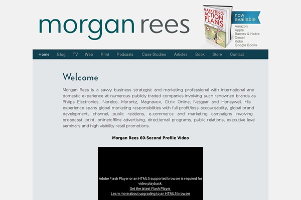 Twenty Ten theme site design template sample