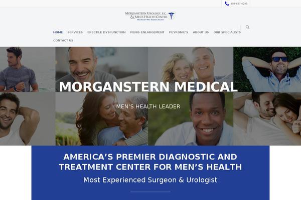 Salient theme site design template sample