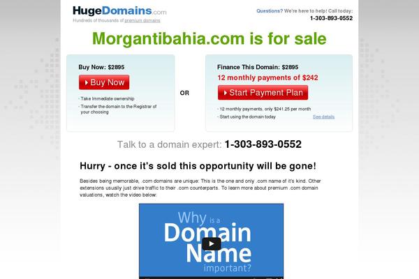 morgantibahia.com site used Template-morganti