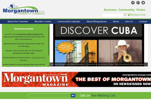 Chamber theme site design template sample