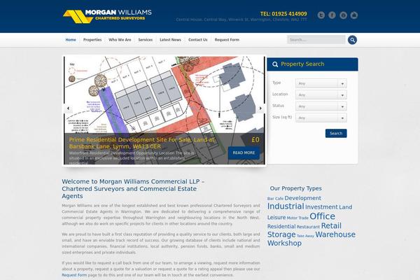 Locality theme site design template sample