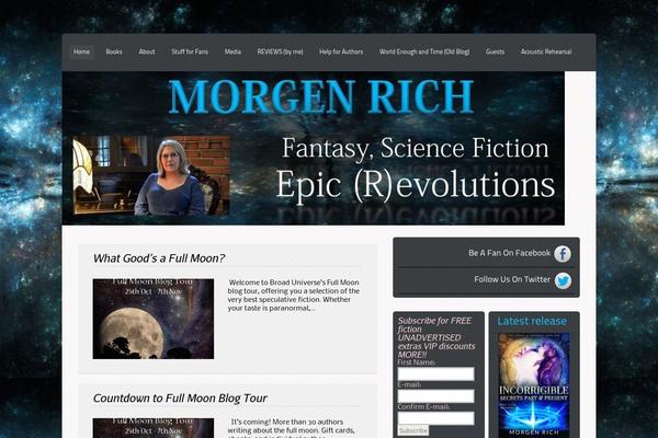 Site using WP Social Widget plugin