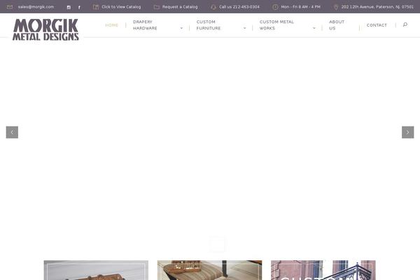 Ratio theme site design template sample