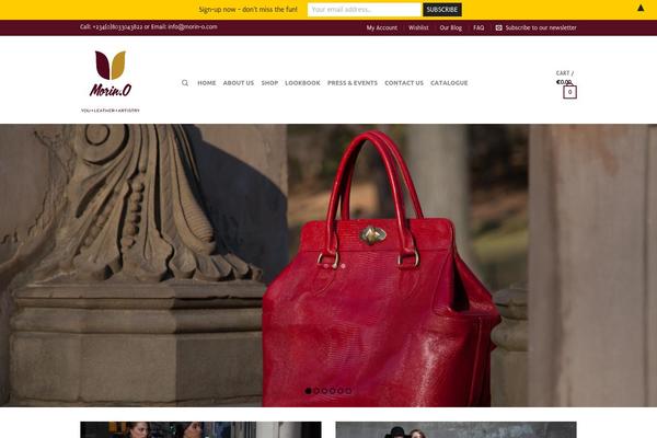 Flatsome theme site design template sample