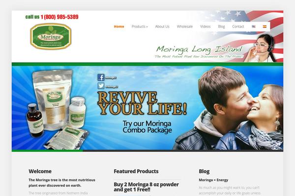 Foxy theme site design template sample