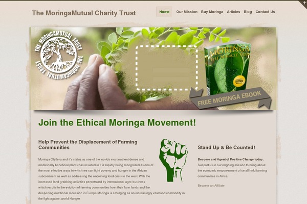 moringamutual.com site used Organic Web