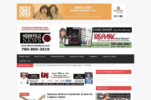 Site using Social Widget plugin