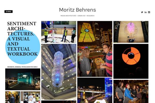 moritzbehrens.com site used Gridsby_pro