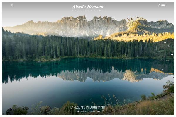 PhotoMe theme site design template sample