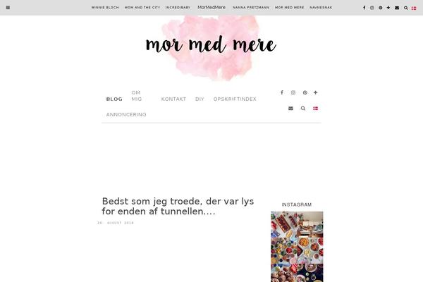 Bloggersdelight theme site design template sample