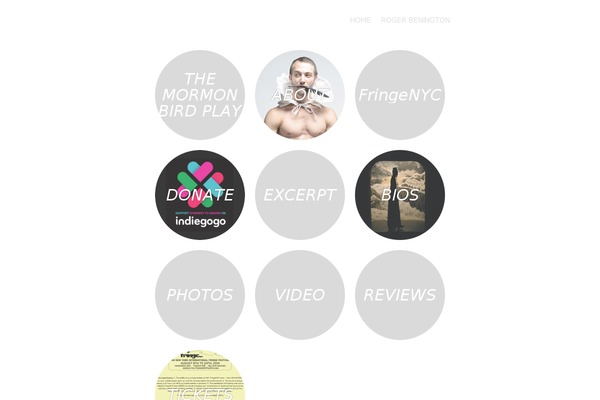 Spun theme site design template sample