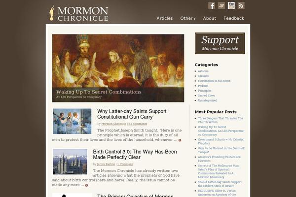 Site using WP Featured Content Slider plugin