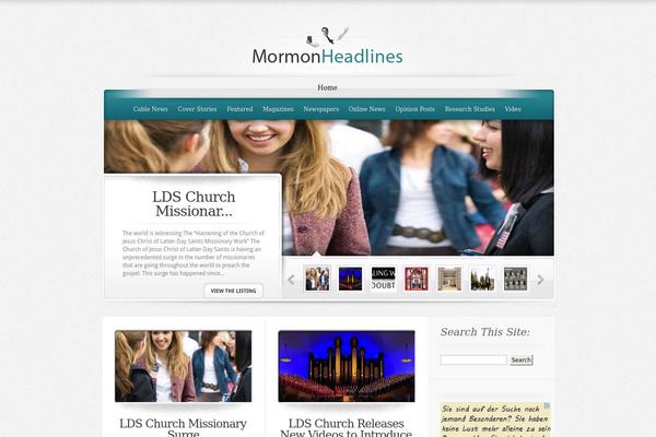 ElegantEstate theme site design template sample