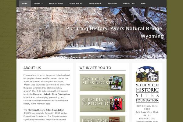 mormonhistoricsites.org site used Mormon-historic-sites