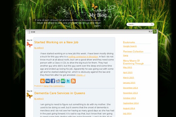 zeeCorporate theme site design template sample