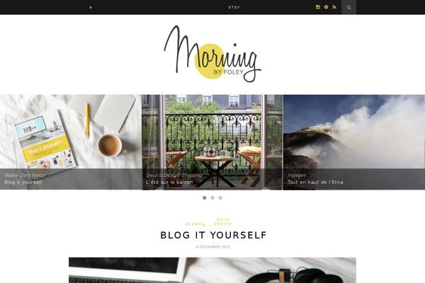 Laurel theme site design template sample