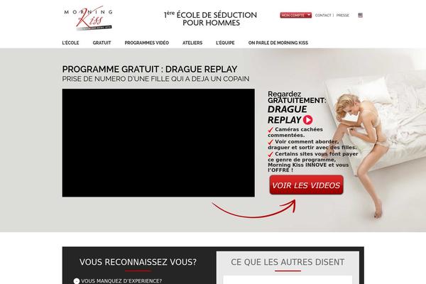 seduction theme websites examples