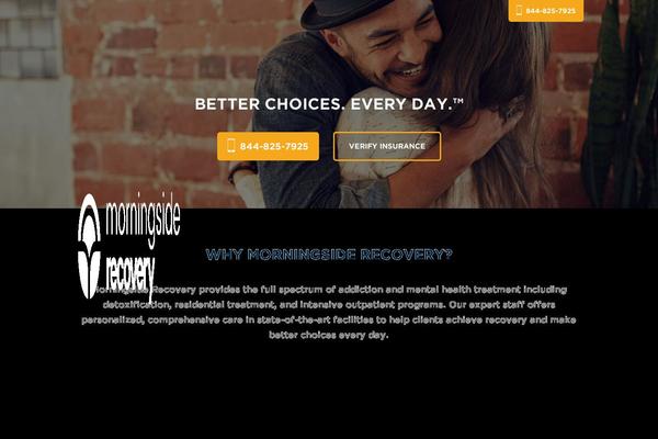 morningsiderecovery.com site used Morningsiderecovery