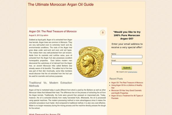 Orange theme site design template sample