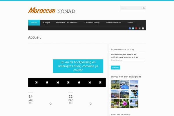 Portfolio Press theme site design template sample