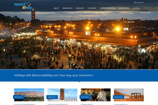 Kallyas theme site design template sample