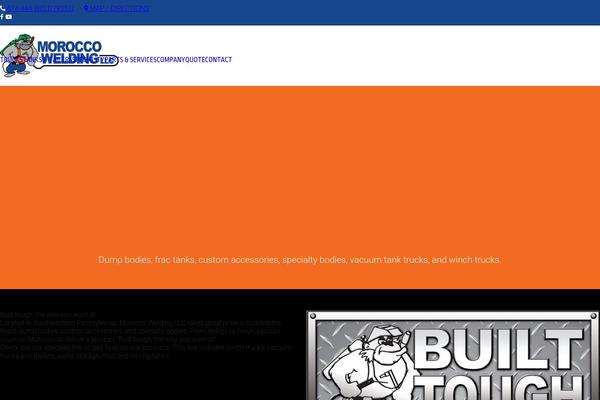 Total Child theme site design template sample