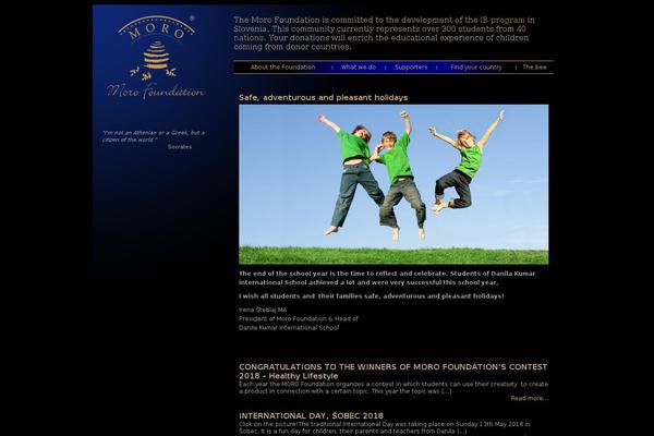 morofoundation.org site used Moro