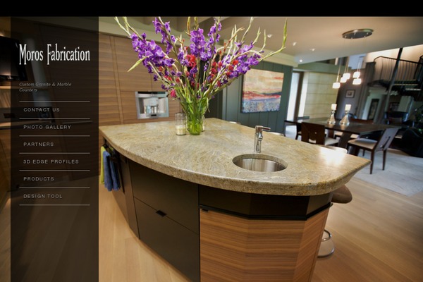 Widescreen theme site design template sample