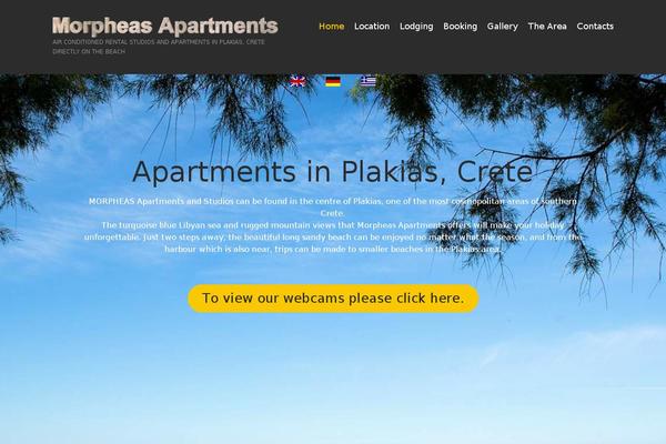 morpheas-apartments-plakias-crete-greece.com site used Theme46905