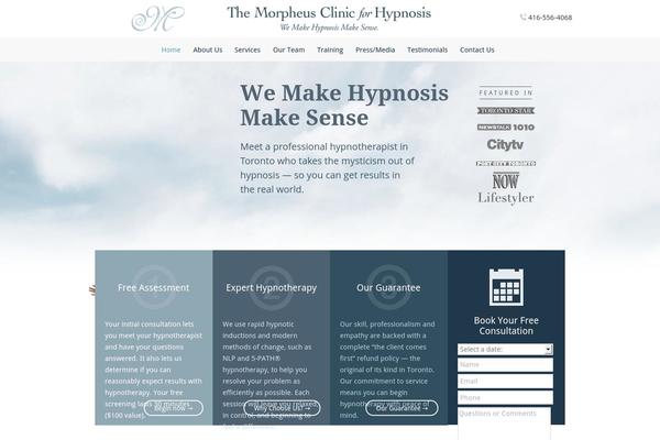 HealthCenter theme site design template sample