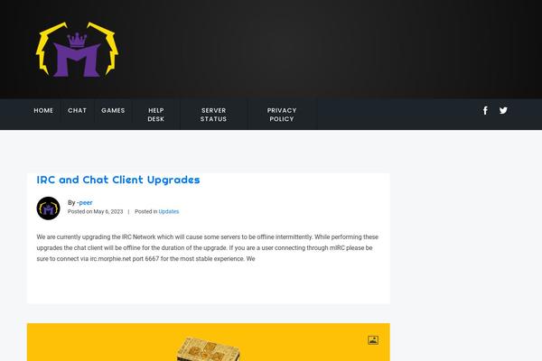 morphie.com site used Inx Game