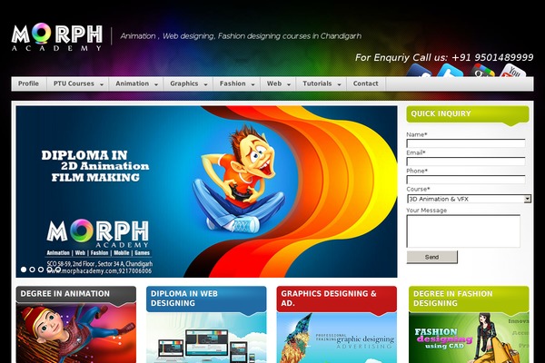 morphmagazine.com site used Mobile-repair-services
