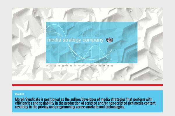 Infographer theme site design template sample
