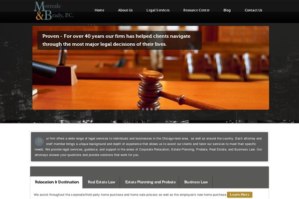 morrealelaw.com site used Corvius