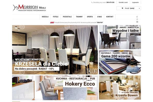 Polished theme site design template sample